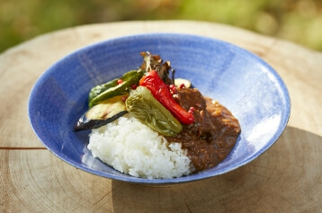 赤城鶏の手羽元カレー