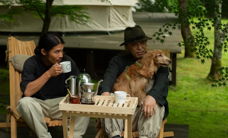 モーニングコーヒーとドッグラン、そして朝食