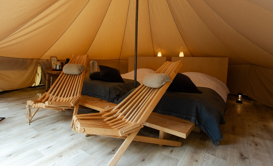 就寝。一緒に泊まれる幸せ